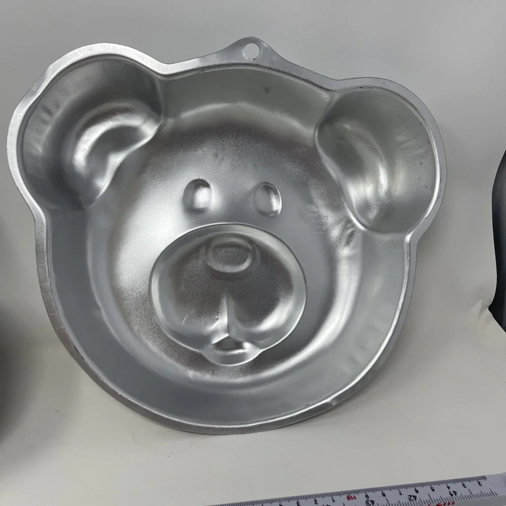 Lot Of 2 Wilton Cake Pans Teddy Bears Vintage
